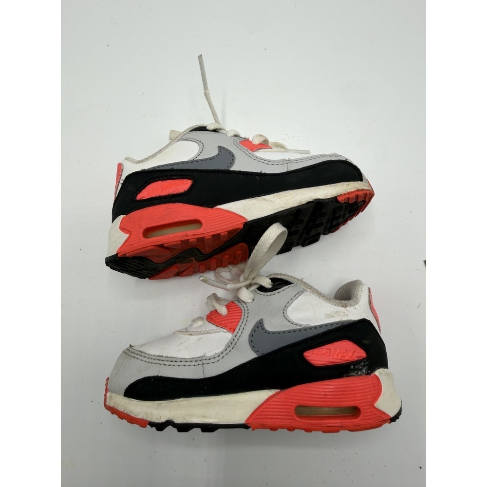 Nike Air‎ Max 90 Infrared 408110-137 Toddler Size 6C Pre-Owned No Box